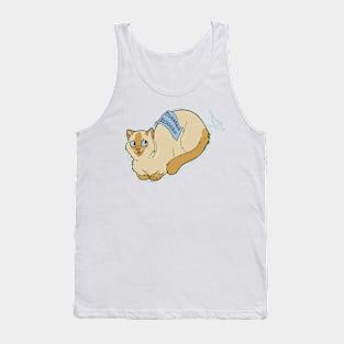 Catloaf: Toasted Brioche (Flame point Siamese) Tank Top